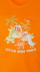 T-shirt dziecięcy, pomarańczowy, Tup Tup