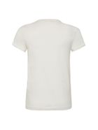 T-shirt dziewczęcy, biały, Tom Tailor