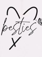 T-shirt dziewczęcy, biały, Tup Tup