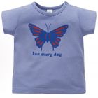 T-shirt dziewczęcy, fioletowy, Pinokio