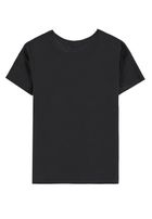 T-shirt dziewczęcy, grafitowy, Tom Tailor