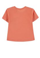 T-shirt dziewczęcy, koralowy, Tom Tailor