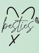 T-shirt dziewczęcy, miętowy, Tup Tup