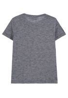 T-shirt dziewczęcy, niebieski melanż, Tom Tailor