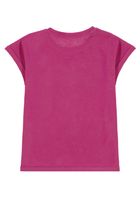 T-shirt dziewczęcy, różowy, dwustronne cekiny, Tom Tailor