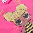 T-shirt dziewczęcy, różowy, L.O.L. Surprise