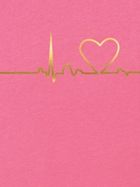 T-shirt dziewczęcy, różowy, Tup Tup