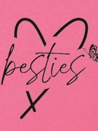 T-shirt dziewczęcy, różowy, Tup Tup