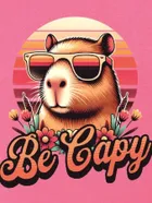 T-shirt dziewczęcy, różowy, Tup Tup