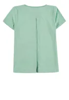 T-shirt dziewczęcy, zielony, Tom Tailor