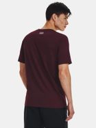 T-shirt męski, bordowy, Under Armour
