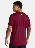 T-shirt męski, bordowy, Under Armour