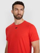 T-shirt męski, czerwony, 4F