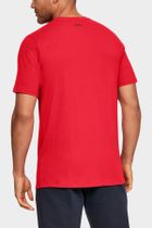 T-shirt męski, czerwony, Under Armour