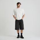 T-shirt oversize z nadrukiem na plecach NOWEAR