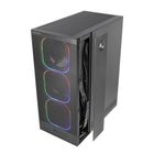 Tacens, Mars, obudowa komputerowa, MC-NEBULA BLACK ATX 4xARGB fans
