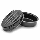 Tadar, brytfanna emaliowana, pokrywą grillową, 32 cm