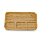 Tadar, drewniany półmisek bambusowy na przekąski, 33-19,5-1,6 cm
