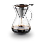 Tadar, Freddo, szklany dzbanek przelewowy, zaparzacz, 800 ml