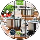 Tadar, garnek stalowy z pokrywką 18 cm, 2.6l, Cori