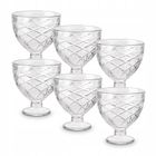 Tadar, Helado, komplet szklanych pucharków, 400 ml, 6 szt.