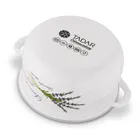 Tadar, komplet garnków emaliowanych, lawenda, 6 elementów