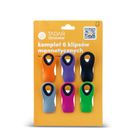 Tadar, komplet klipsów magnetycznych na lodówkę, 7-3-5 cm, 6 szt., kt131186e