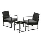 Tadar, Madera, komplet mebli ogrodowych, fotele i stolik