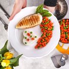 Tadar, pierścień kucharski do formowania potraw, 8.5-4 cm, kwadrat