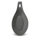 Tadar, podstawka pod łyżkę, silikonowa, szara, 19,5-10 cm