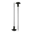 Tadar, śledzie do namiotu, wkręcane, 31 cm, 10 szt.