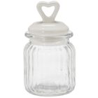 Tadar, słoik okrągły z pokrywą ceramiczną, serce, 290 ml