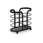 Tadar, Trendy, ociekacz na sztućce, czarny, 15,5-8,3-14,8 cm