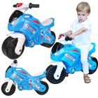 Technok, jeździk, motocykl, niebieski