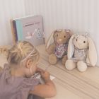 Teddykompaniet, Daisy, królik, maskotka, jasny brąz, 33 cm