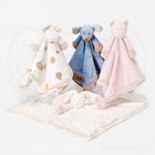 Teddykompaniet, Diinglisar, myszka, maskotka-kocyk, niebieski, 35-35 cm