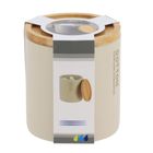 Tendance, pojemnik na waciki, Sava, bambusowa pokrywa, ø 9.5 cm