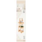 Tendance, wąski regał bambusowy, Japandi, 19-30-81 cm