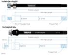 Thule, Thru Axle, adapter do osi Maxle, 174/180 mm