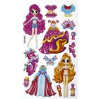 Titanum, naklejki wypukłe, lalki i stroje