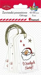 Titanum, zawieszki prezentowe, 4-8 cm, 6 szt.