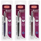 Toma, Reporter, długopis z wkładem, niebieski, 1 mm, 1 szt.