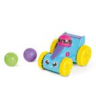 Tomy, Pop & Go, piłeczkowa wyścigówka, niebieska