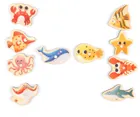 Tooky Toy, magiczne łowisko, łowienie rybek, drewniana gra zręcznościowa