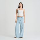 Top bez rękawów z domieszką modalu NOWEAR