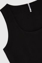 Top damski, czarny, Moodo