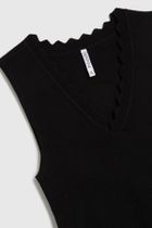 Top damski, czarny, Moodo