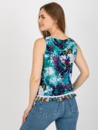 Top damski, miętowy, Baiyibaishun