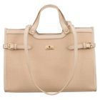 Torebka listonoszka, beżowa, Peterson