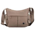 Torebka listonoszka, beżowa, Peterson